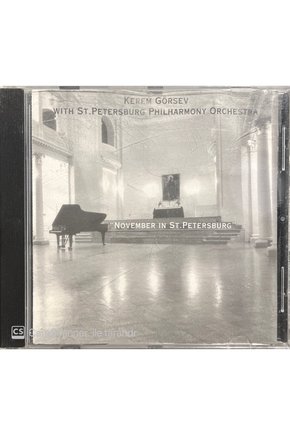 (PLAK DEĞİLDİR CD DİR) Cd Kerem Görsev November In St.petersburg Cd