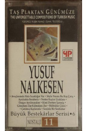 Yusuf Nalkesen Nostalji 11  Açılmamış Jelatininde Kaset