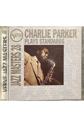(PLAK DEĞİLDİR CD DİR) Cd Charlie Parker Plays Standarts Jazz Masters 28 Cd