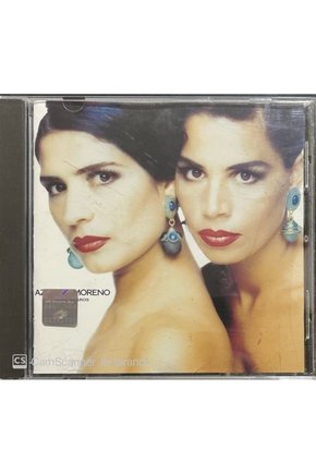 (PLAK DEĞİLDİR CD DİR) Cd Azucar Moreno Ojos Negros Cd