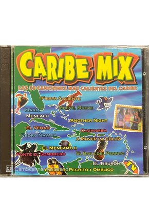 (PLAK DEĞİLDİR CD DİR) Cd Caribe Mix Double Cd