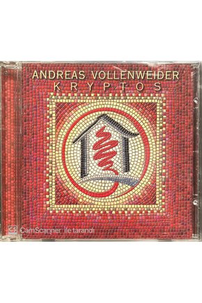 (PLAK DEĞİLDİR CD DİR) Cd Andreas Vollenweider Kryptos Cd