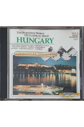 (PLAK DEĞİLDİR CD DİR) Cd Classical Journey Vol 2 Hungary Cd