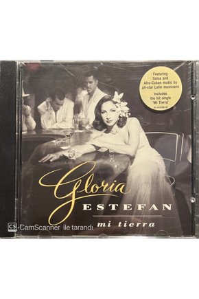 (PLAK DEĞİLDİR CD DİR) Cd Gloria Estefan Mi Tierra Cd