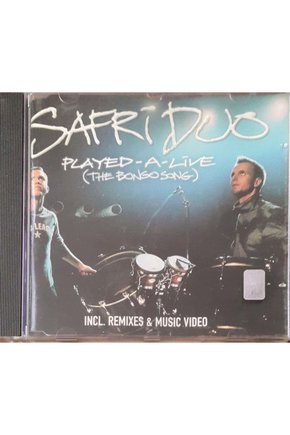 (PLAK DEĞİLDİR CD DİR) Cd Safriduo Played A Live Cd