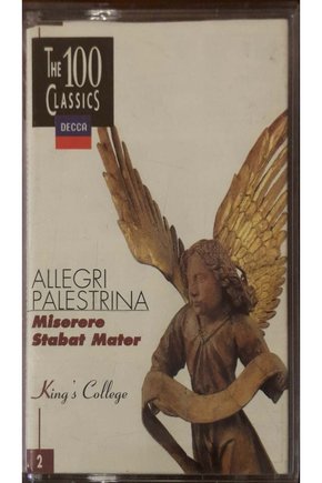 Allegri Palestrina Miserere Stabat Mater King S College 2 Kaset