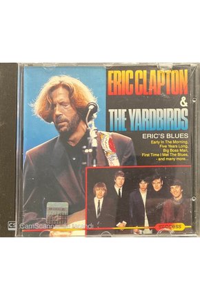 (PLAK DEĞİLDİR CD DİR) Cd Eric Clapton & Tkhe Yardbirds Erics Blues Cd