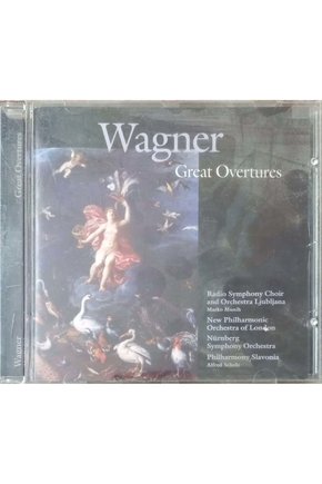 (PLAK DEĞİLDİR CD DİR) Cd Wagner Great Overtures Cd