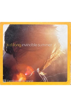 (PLAK DEĞİLDİR CD DİR) Cd K.d. Lang Invincible Summer Cd