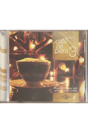 (PLAK DEĞİLDİR CD DİR) Cd Cafe De Pera 3 Cd