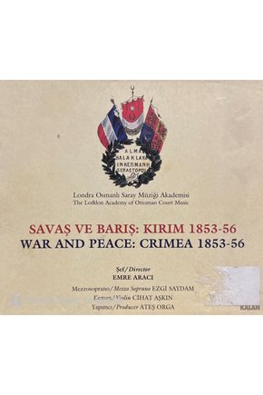 (PLAK DEĞİLDİR CD DİR) Cd Savaş Ve Barış: Kırım 1853-56 Cd
