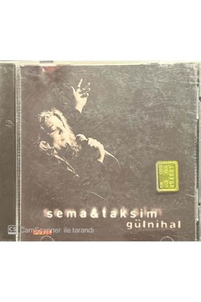 (PLAK DEĞİLDİR CD DİR) Cd Sema & Taksim Gülnihal Sarı Bandrollü Cd