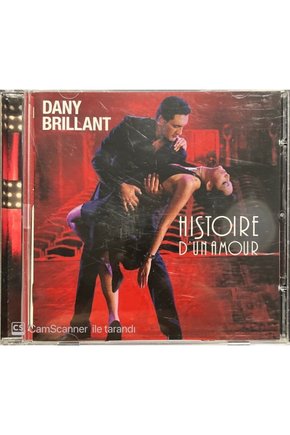 (PLAK DEĞİLDİR CD DİR) Cd Dany Brillant Histoire Dunamour Cd