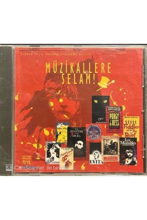 (PLAK DEĞİLDİR CD DİR) Cd Müzikallere Selam Cd