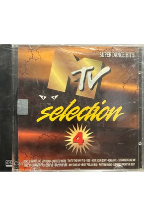 (PLAK DEĞİLDİR CD DİR) Cd Mtv Selection 4 Açılmamış Jelatininde Cd