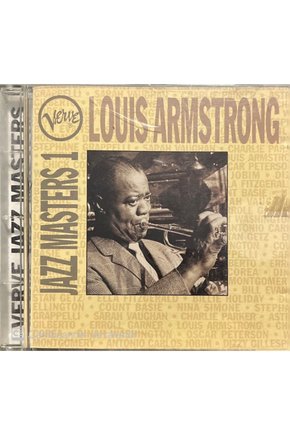 (PLAK DEĞİLDİR CD DİR) Cd Louis Armstrong Jazz Master 1 Cd