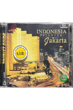 (PLAK DEĞİLDİR CD DİR) Cd Indonesia Discover Jakarta Cd