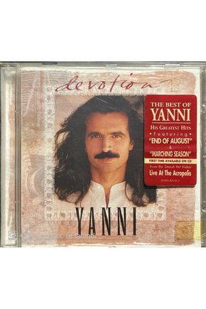 (PLAK DEĞİLDİR CD DİR) Cd Devotion The Best Of Yanni Cd