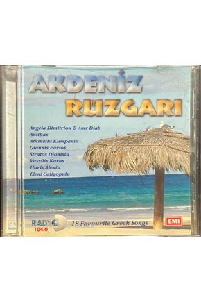 (PLAK DEĞİLDİR CD DİR) Cd Akdeniz Rüzgarı Cd