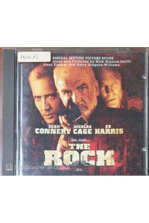 (PLAK DEĞİLDİR CD DİR) Cd The Rock Soundtrack Cd
