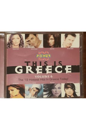 (PLAK DEĞİLDİR CD DİR) Cd Power 100 This Greece Volume 6 Cd