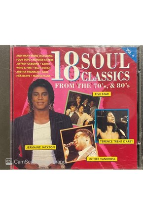(PLAK DEĞİLDİR CD DİR) Cd 18 Soul Classics Vol.4 Cd