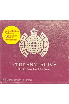 (PLAK DEĞİLDİR CD DİR) Cd The Annual Iv Double Cd