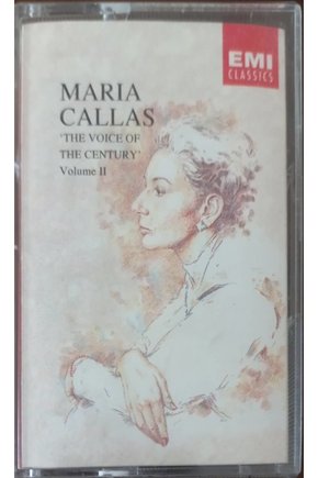 Maria Callas The Voice Of The Century Volume II Kaset