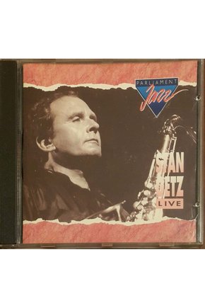 (PLAK DEĞİLDİR CD DİR) Cd Parlaiment Jazz Stan Getz Live Cd