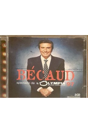 (PLAK DEĞİLDİR CD DİR) Cd Becaud Spectacle De L Olympia Bruno Coquatrix 97 Cd
