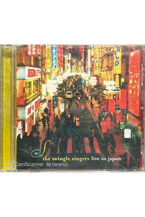 (PLAK DEĞİLDİR CD DİR) Cd The Swingle Singers Live In Japan Cd