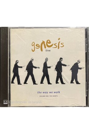 (PLAK DEĞİLDİR CD DİR) Cd Genesis Live The Way We Walk Cd