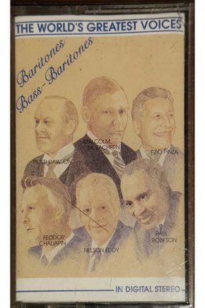 The Worlds Greatest Voices Baritones Bass-Baritones Kaset