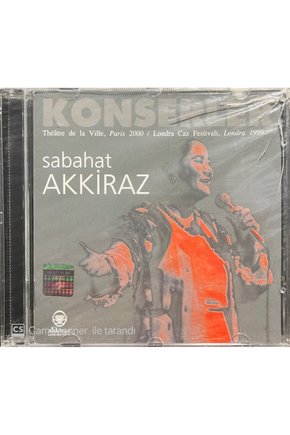 (PLAK DEĞİLDİR CD DİR) Cd Sabahat Akkiraz Konserler Açılmamış Jelatininde Cd
