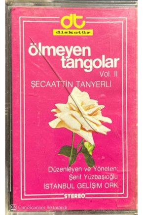Şecaattin Tanyerli Ölmeyen Tangolar Vol. II Kağıt Baskı Kaset