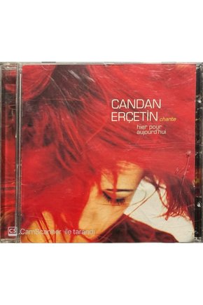 (PLAK DEĞİLDİR CD DİR) Cd Candan Erçetin Chante Hier Pour Aujourdhui Cd