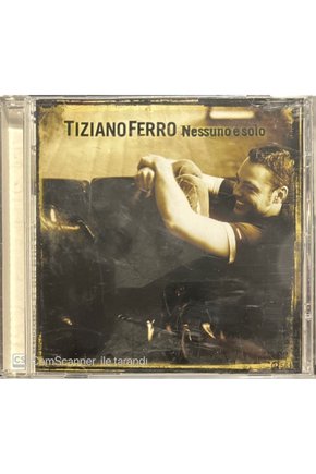 (PLAK DEĞİLDİR CD DİR) Cd Tiziano Ferro Nessuno E Solo Cd