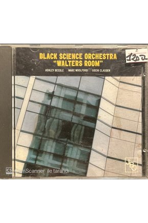 (PLAK DEĞİLDİR CD DİR) Cd Black Science Orchestra walters Room Cd