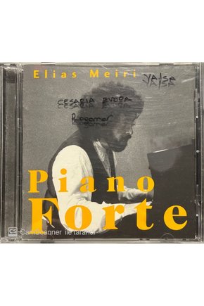 (PLAK DEĞİLDİR CD DİR) Cd Elias Meiri Piano Forte Cd