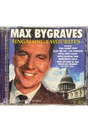 (PLAK DEĞİLDİR CD DİR) Cd Max Bygraves Cd