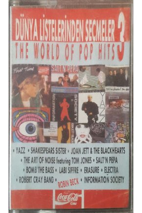 Dünya Listelerinden Seçmeler 3 The World Of Pop Hits Kaset