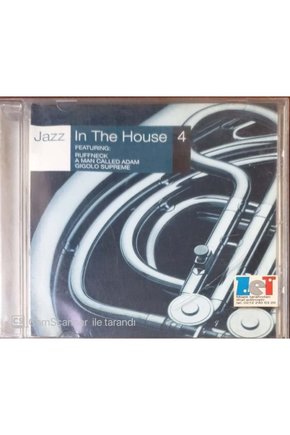 (PLAK DEĞİLDİR CD DİR) Cd Jazz In The House 4 Cd