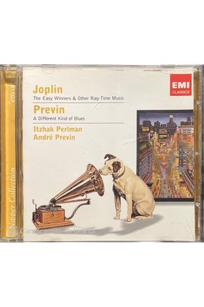 (PLAK DEĞİLDİR CD DİR) Cd Scott Joplin Andre Previn Ragtime And Blues Cd