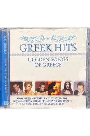 (PLAK DEĞİLDİR CD DİR) Cd Golden Songs Of Greece Greek Hits Cd