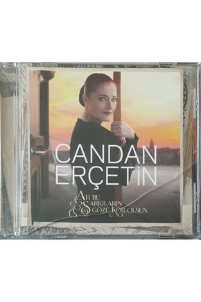 (PLAK DEĞİLDİR CD DİR) Cd Candan Erçetin Ah Bu Şarkıların Gözü Kör Olsun Cd