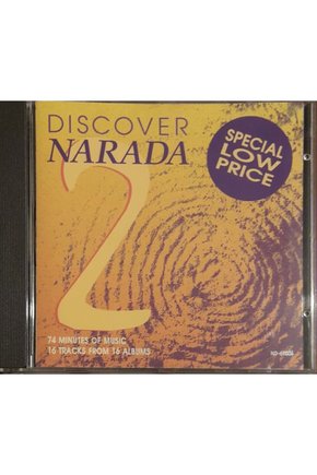 (PLAK DEĞİLDİR CD DİR) Cd Discover Narada 2 Cd