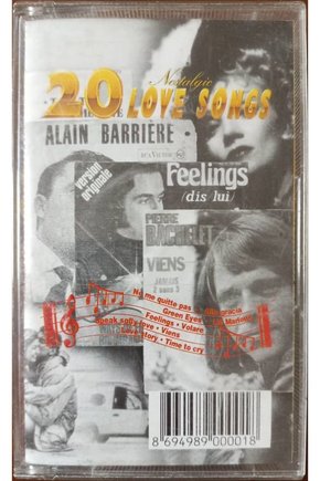 Nostalgic 20 love Songs Kaset