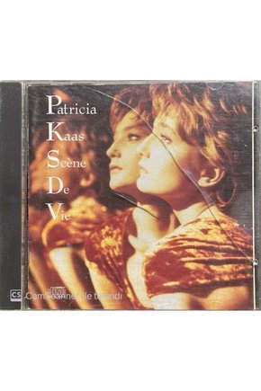 (PLAK DEĞİLDİR CD DİR) Cd Patricia Kaas Scene De Vie Cd