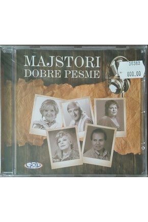 (PLAK DEĞİLDİR CD DİR) Cd Majstori Dobre Pesme Cd