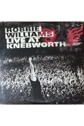 (PLAK DEĞİLDİR CD DİR) Cd Robbie Willams Live At Knebworth Cd